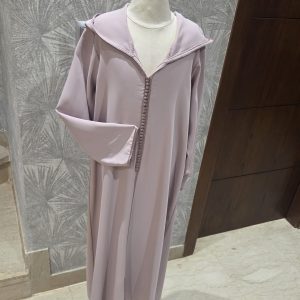 jellaba akaad rose pastel 8/10 ans